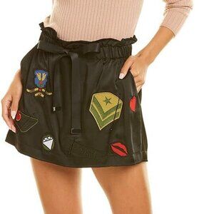 NEW  Ramy Brook Carsie Skirt Black - XS